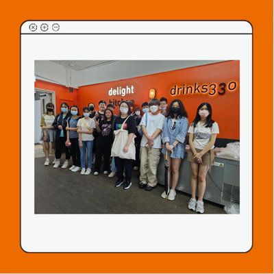 Students from the Higher Education Institute of Hong Kong Visited drinks330 and Delight Kitchen