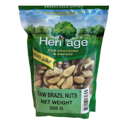 Heritage - Raw Brazil Nuts 500g