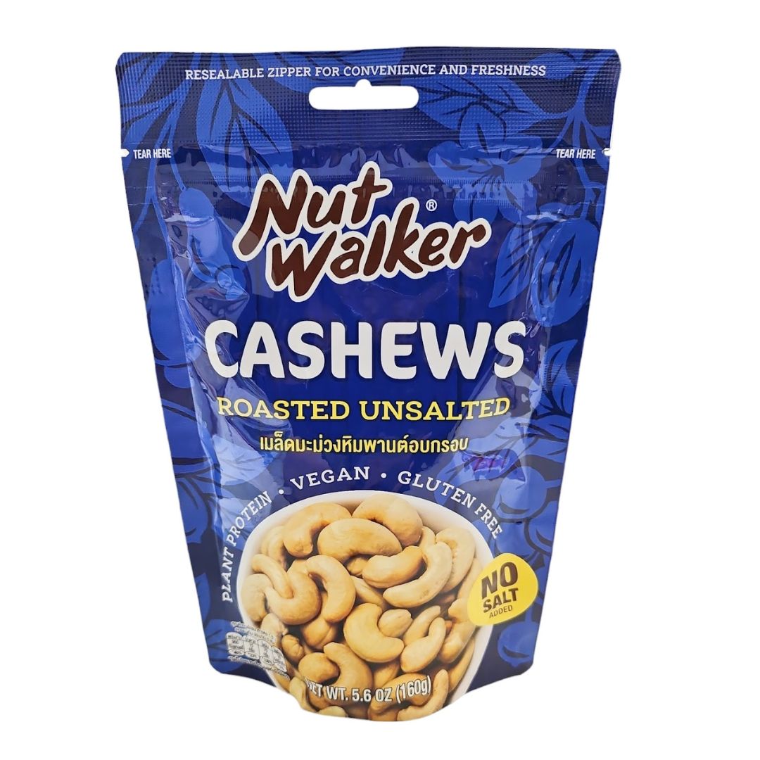 Nut Walker - Cashew Nuts (Roasted Unsalted) 160g