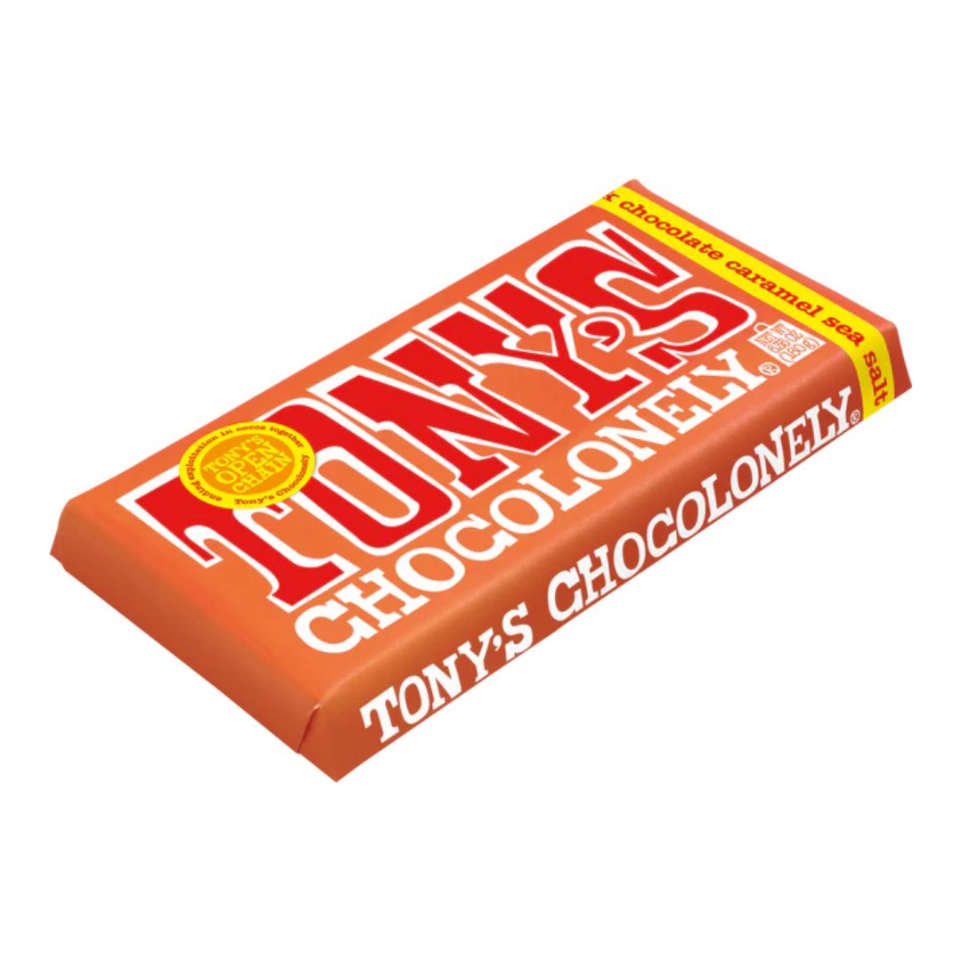 Tony's Chocolonely - Milk Chocolate Caramel Sea Salt 180g