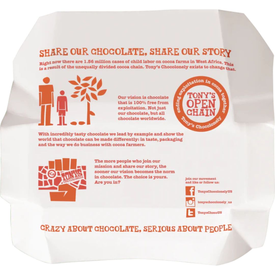 Tony's Chocolonely - Milk Chocolate Caramel Sea Salt 180g