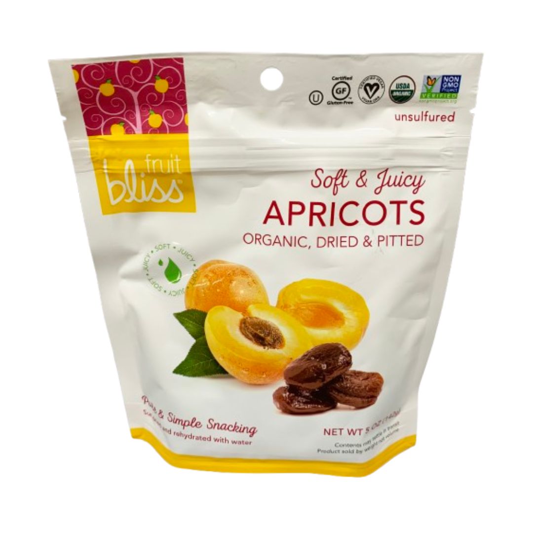 Fruit Bliss - Organic, Dried & Pitted Apricots 142g