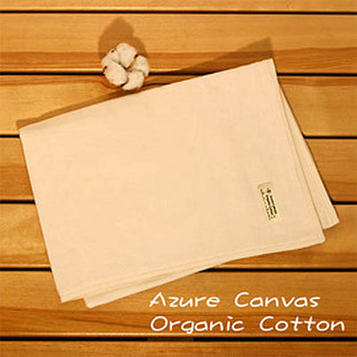 Azure Canvas - Bath Towel (100% Organic Cotton)