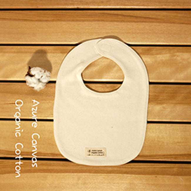 (Pre-order) Azure Canvas - Baby Bib (100% Organic Cotton)