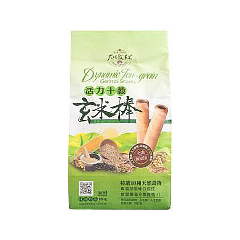 大地穀萊寶 - 活力十穀玄米棒(全素) 180g