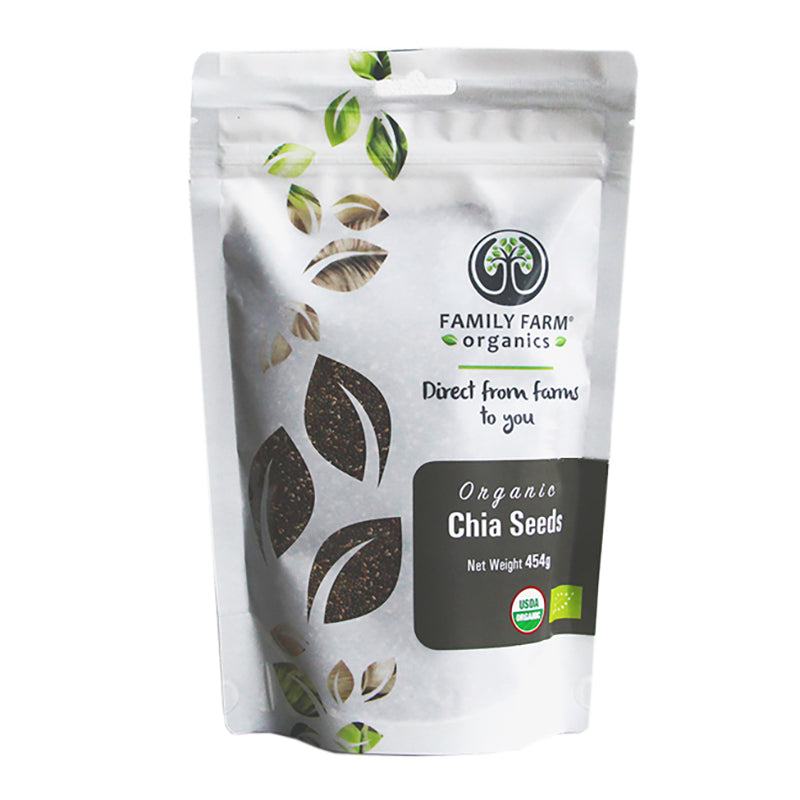 Family Farm Organic - Chia Seeds 454g