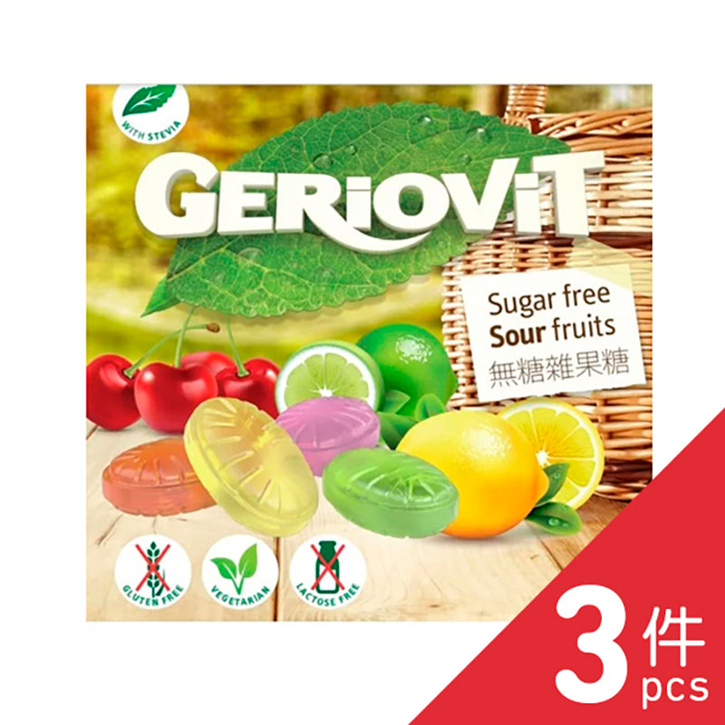 Gerio - SugarFree Citric Fruits Candies 40gX3