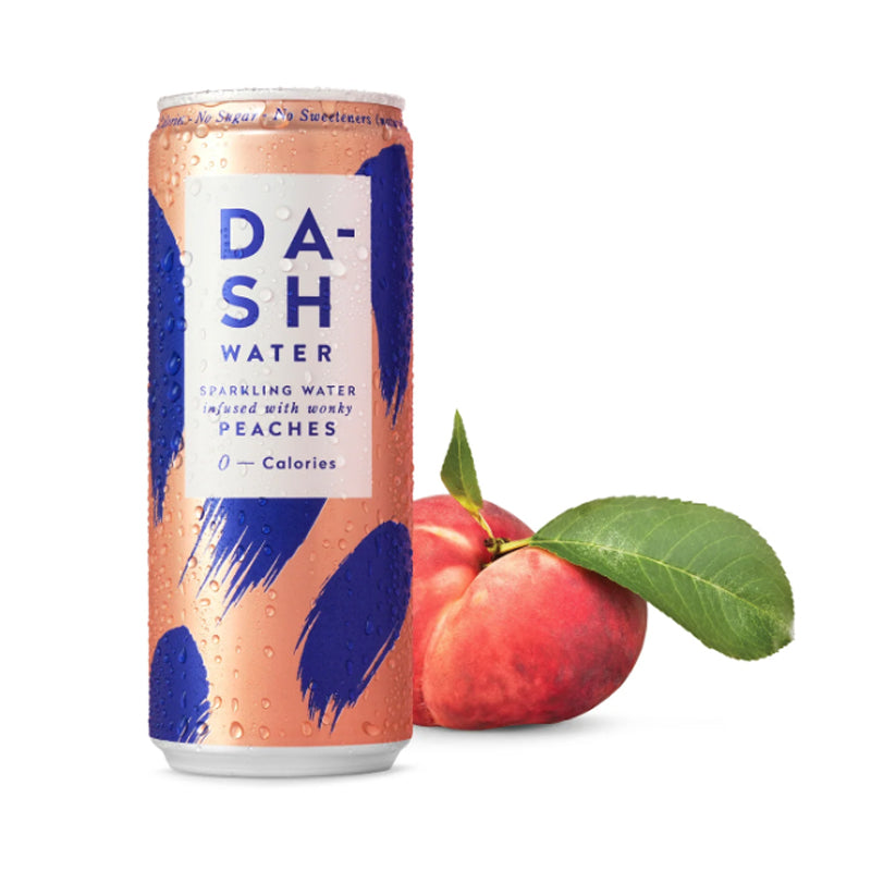 Dash Water - 零卡有氣泉水-香桃味330ml