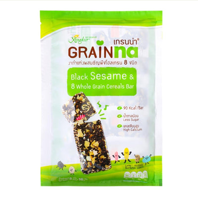 Xongdur - Grainna Black Sesame & 8 Cereal Bar (16g X 5 Bar)