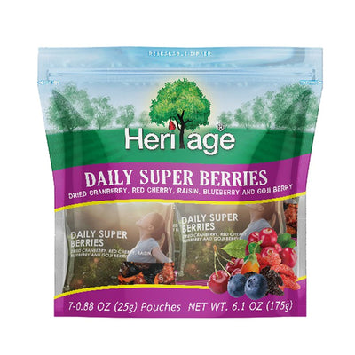Heritage - 超級雜莓乾175g (25g x 7 小包)