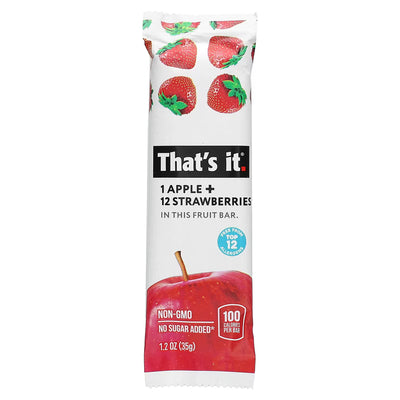 That's It - Apple + Strawberry Fruit Bar 35g