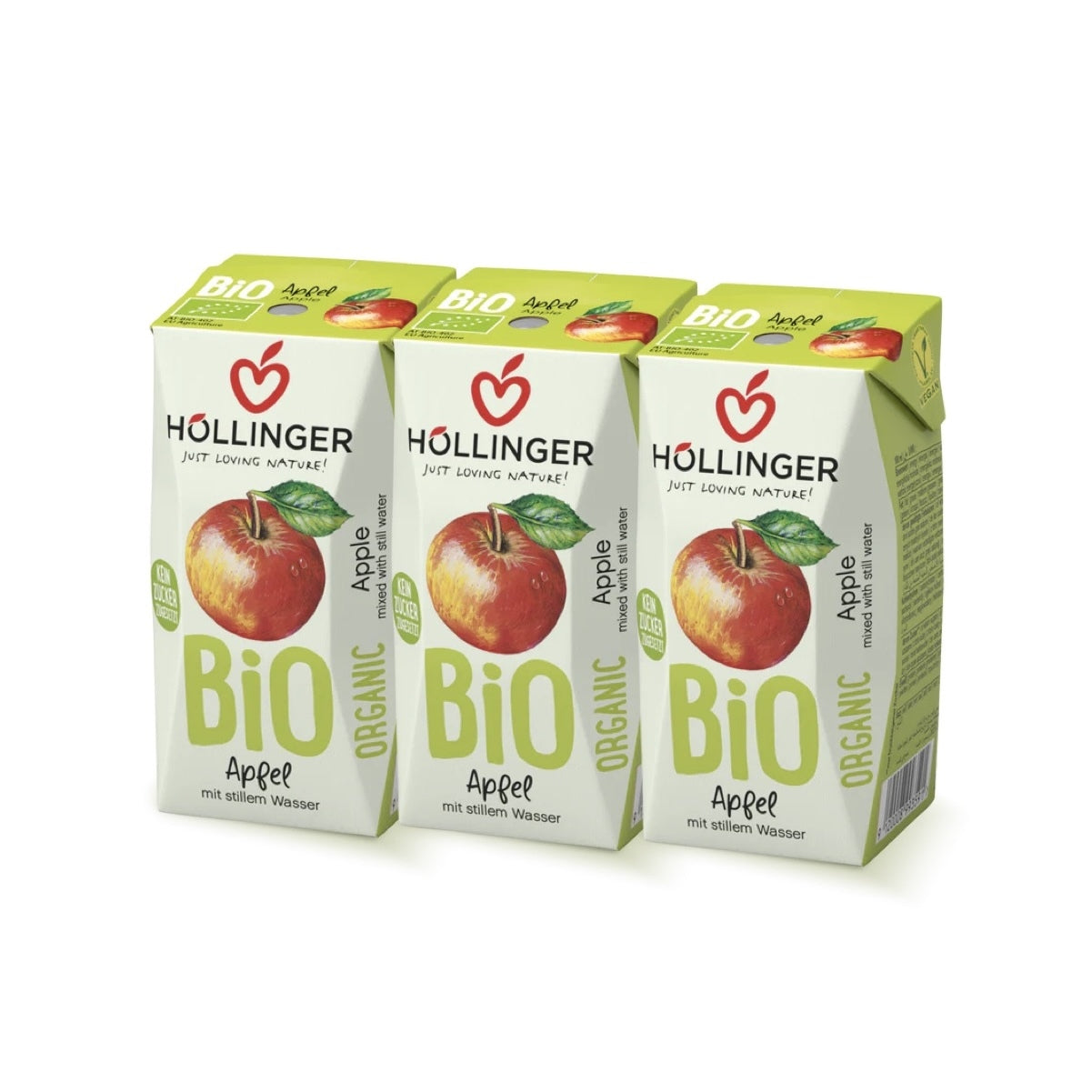 Hollinger - Organic Apple Juice 3x200ml