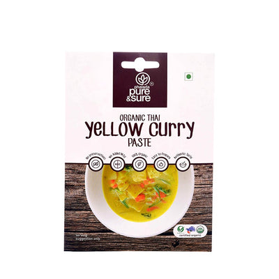 Phalada Pure and Sure - Organic Yellow Curry Paste 50g