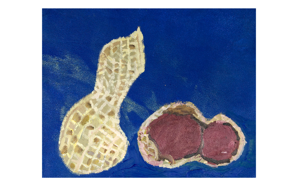 Peanut 4 Artist: Lee Pui Sun  Year: 2019  Medium: Acrylic  Size: 35cm (W) x 28cm (H)