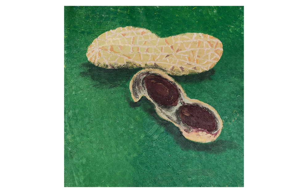 Peanut 5 Artist: Wong Kai Lin  Year: 2019  Medium: Acrylic  Size: 37cm (W) x 37cm (H)