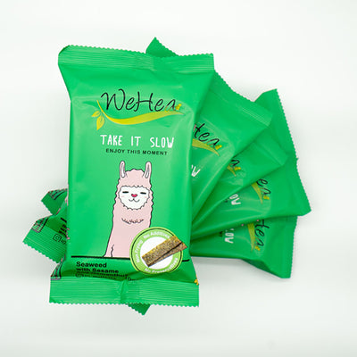 Wehea - Healthy Sandwich Seaweed-Sesame and Osmanthus (5 bags per box X 1 box)